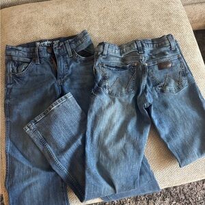 Wrangler Boys Relaxed Boot Retro Denim Jeans